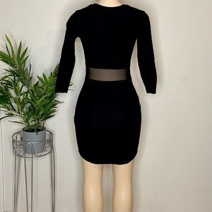 Black party dress
